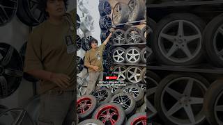 All Brands Used Alloy wheels available in cheap price  Mayapuri market alloywheels [upl. by Monafo891]