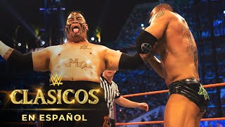 LUCHA COMPLETA – Batista vs Umaga WrestleMania XXIV [upl. by Nitnelav]