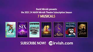 202324 Mirvish Theatre Main Subscription Season [upl. by Riggs90]