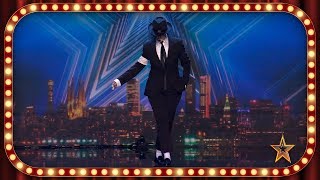 Esta IMITADORA de MICHAEL JACKSON lo da TODO en el escenario  Inéditos  Got Talent España 2019 [upl. by Erfert]