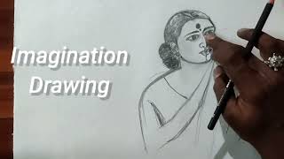 How to Draw Memory Portrait with Pencil  Follow easy steps [upl. by Guildroy267]