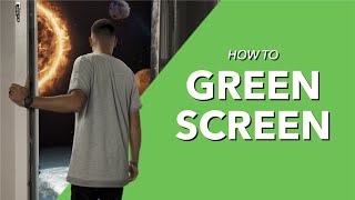 How to Green Screen 6 Easy Steps [upl. by Yffub]