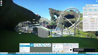 Weißer Drache  Planet Coaster  Part 45 [upl. by Yacano]