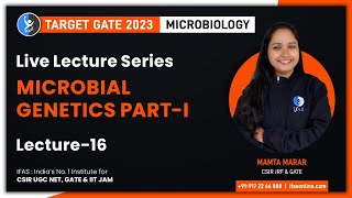 Microbial Genetics PartI  GATE Microbiology  Lecture 16 [upl. by Goulette]