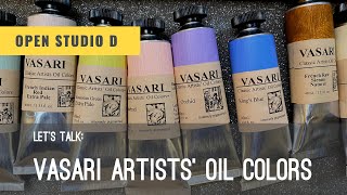 Vasari Artists Oil Paint My first impression of Vasari company [upl. by Tsyhtema]