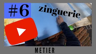 le metier de zingueur 6  mise en place de bac a joint debout [upl. by Mareah222]