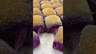 Ube Pandesal recipe hindi dry soft and fluffy deliciousubepandesaltinapayfilipinobread [upl. by Eigna]