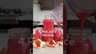 5 Beet and Pomegranate Juice Recipes juicing antiinflammatory immunity [upl. by Aurore]