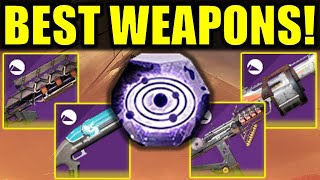 Destiny 2 BEST NEW EXODUS WEAPONS  PvP amp PvE God Rolls [upl. by Tala]