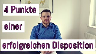 Die 4 wichtigsten Punkte einer erfolgreichen Disposition  Helmut Baldus GmbH [upl. by Remo]