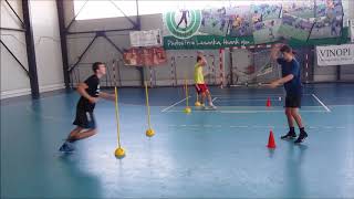 Handball pass and coordination [upl. by Sundstrom780]