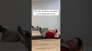 Do these exercises cause diastasis recti [upl. by Ullman169]