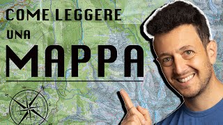 LEGGERE una MAPPA TOPOGRAFICA  5 cose da sapere 🥾🗺📍 [upl. by Eanod]