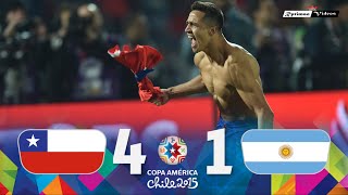 Chile 0 4 x 1 0 Argentina ● 2015 Copa América Final Extended Goals amp Highlights  Penalties HD [upl. by Duwe37]