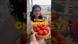 Tomato Chutney tomato chutney tomatochutney tomatorecipe vegrecipe trending tasty [upl. by Oulman251]