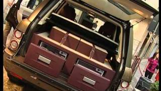 Range Rover Spirito DiVino  an SUV with an embedded wine bar [upl. by Justen563]