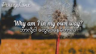 Why dont we  8 letters  Myanmar Subtitles [upl. by Kosey796]