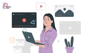 2D Explainer video Client work  premium it digital  Ashik Zone [upl. by Sidman]