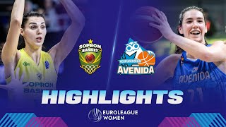 Sopron Basket v Perfumerias Avenida  Gameday 5  Highlights  EuroLeague Women 202223 [upl. by Peih]