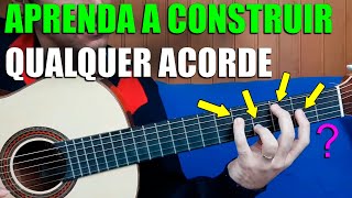 Aprenda a construir QUALQUER ACORDE no violão [upl. by Oleg208]