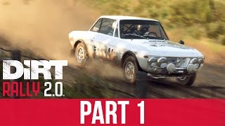 DiRT Rally 20 PS4 Career Mode Gameplay Walkthrough Part 1  FIRST RALLY [upl. by Johna]