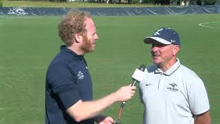 Highlights WSOC Head Coach Todd Dyer Post Game Interview vs GardnerWebb [upl. by Ardnaed]