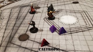 Caltrops and oil Caltrops in real life VS TTRPG [upl. by Aihsei]