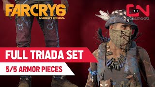 Far Cry 6 Triada Set Gear Locations  All Armor Pieces 55 [upl. by Iyre]