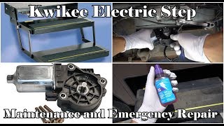 Kwikee RV Electric Step Required Maintenance and Emergency Repair Guide [upl. by London377]