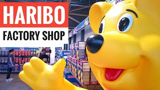 Haribo Fabrikverkauf Bonn  factory store Germany outlet shop [upl. by Edette]