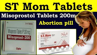 ST Mom Tablets Use in urdu  ST Mom Tablets 200 mg  misoprostol tablets 200 mg  side effects dose [upl. by Hickey]