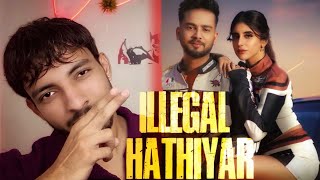 Elvish Yadav  Illegal Hathiyar  Renuka Panwar  Song REACTION [upl. by Idner]