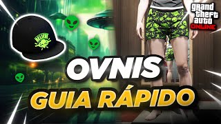 GUIA  LOCALIZAÇÃO DE TODOS OS OVNIS  GTA ONLINE 2024 [upl. by Sunday986]