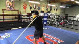 tyson marquez training for viloria [upl. by Einner]