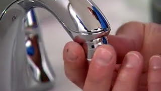 How to Install a Faucet Aerator  Tips amp Ways to Conserve Water [upl. by Garek94]