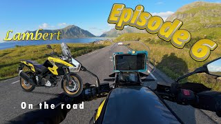 Solo motorcycle trip to the Nord Cape  Episode 6  Mosjoen to Lofoten [upl. by Nyltac]