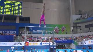 ROSS Kyla USA – 2014 Artistic Worlds Nanning CHN – Qualifications Uneven Bars [upl. by Anniroc263]