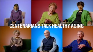 100plus Centenarians reveal their healthyaging secrets [upl. by Ellered]