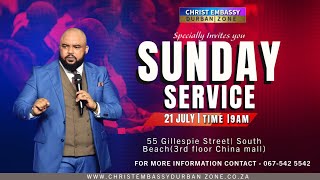 21 July 2024  Sunday Service with Pastor Andy Chijena [upl. by Lanette]