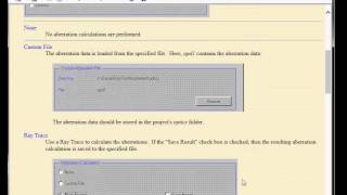 How to make a Zernike surface element in the DOECGH Calculator [upl. by Eltsirk]