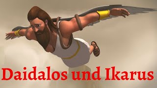 Daidalos und Ikarus  Griechische Mythologie  Sage  Das Labyrinth [upl. by Ellak]