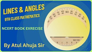 LINES AND ANGLES PART1 for 9th Class NCERT Mathematics physics viralvideo [upl. by Nej]