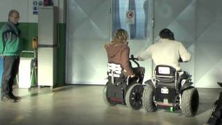 Paolo Badano Genny mobility Contact segway wheelchair [upl. by Nosnevets]