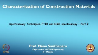 Spectroscopy Techniques  FTIR and NMR spectroscopy  Part 2 [upl. by Minni143]