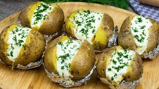 La receta más popular de patatas al horno rellenas con queso una receta buenisima  GustosoTV [upl. by Callahan938]