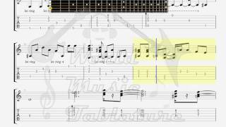 Dire Straits Love Over Gold GUITAR TAB [upl. by Issiah315]