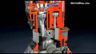 variable compression engine MCE 5 VCR i [upl. by Nylrebmik932]