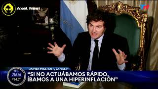 Javier Milei Entrevista con Jonathan Viale 20042024 [upl. by Savinirs140]