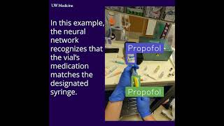 AI camera confirms correct medication transfer [upl. by Yate]