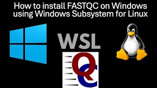 How to install fastqc on your WSL system Linux ubuntu [upl. by Lovering]